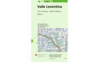 Wanderkarten Schweiz & FL SLK 50 Bl.266 Schweiz - Valle Leventina 1:50.000 Bundesamt für Landestopographie