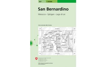 Wanderkarten San Bernardino 1:50.000 Bundesamt für Landestopographie