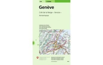 Hiking Maps Switzerland Geneve / Genf 1:50.000 Bundesamt für Landestopographie