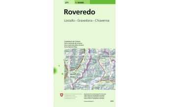 Hiking Maps Switzerland Roveredo 1:50.000 Bundesamt für Landestopographie