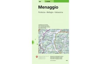 Hiking Maps Switzerland Menaggio 1:50.000 Bundesamt für Landestopographie