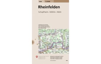 Wanderkarten Schweiz & FL 1048 Rheinfelden Bundesamt für Landestopographie