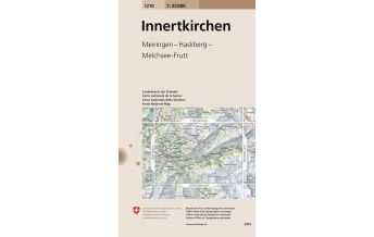 Hiking Maps Switzerland Landeskarte der Schweiz 1210, Innertkirchen 1:25.000 Bundesamt für Landestopographie