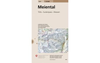 Wanderkarten Schweiz & FL Landeskarte der Schweiz 1211, Meiental 1:25.000 Bundesamt für Landestopographie