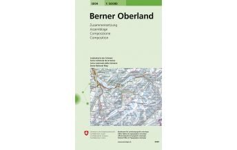 Hiking Maps Switzerland Berner Oberland Bundesamt für Landestopographie