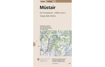 Hiking Maps South Tyrol + Dolomites Landeskarte der Schweiz 1239bis, Müstair 1:25.000 Bundesamt für Landestopographie