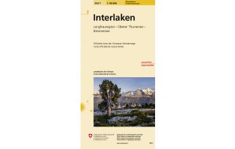 Wanderkarten Schweiz & FL Interlaken 1:50.000 Bundesamt für Landestopographie