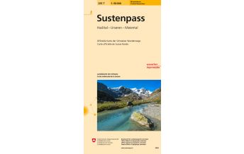 Hiking Maps Switzerland Sustenpass Bundesamt für Landestopographie