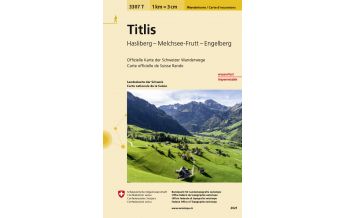 Hiking Maps Switzerland Titlis Bundesamt für Landestopographie