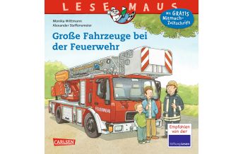 Children's Books and Games LESEMAUS 122: Große Fahrzeuge bei der Feuerwehr Carlsen Verlag