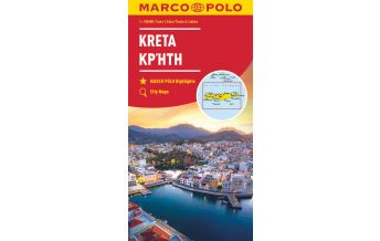 Road Maps MARCO POLO Regionalkarte Kreta 1:150.000 Mairs Geographischer Verlag Kurt Mair GmbH. & Co.