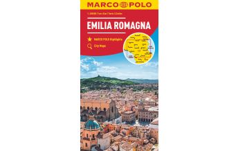 Straßenkarten MARCO POLO Regionalkarte Italien 06 Emilia Romagna 1:200.000 Mairs Geographischer Verlag Kurt Mair GmbH. & Co.