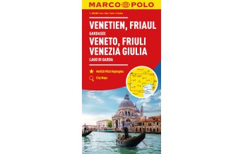 Straßenkarten Italien MARCO POLO Regionalkarte Italien 04 Venetien, Friaul, Gardasee 1:200.000 Mairs Geographischer Verlag Kurt Mair GmbH. & Co.