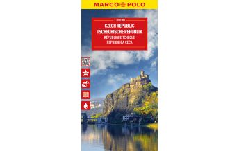 Straßenkarten Tschechien MARCO POLO Reisekarte Tschechische Republik 1:350.000 Mairs Geographischer Verlag Kurt Mair GmbH. & Co.