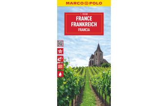 Road Maps France MARCO POLO Reisekarte Frankreich 1:950.000 Mairs Geographischer Verlag Kurt Mair GmbH. & Co.
