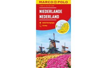 Road Maps Netherlands MARCO POLO Regionalkarte Niederlande 1:200.000 Mairs Geographischer Verlag Kurt Mair GmbH. & Co.