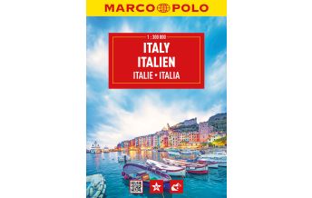 Road & Street Atlases MARCO POLO Reiseatlas Italien 1:300.000 Mairs Geographischer Verlag Kurt Mair GmbH. & Co.