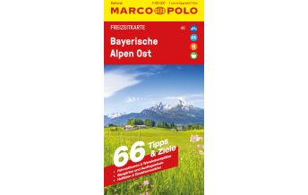 Straßenkarten MARCO POLO Freizeitkarte 46 Bayerische Alpen Ost 1:100.000 Mairs Geographischer Verlag Kurt Mair GmbH. & Co.