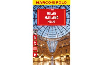 Stadtpläne MARCO POLO Cityplan Mailand 1:12.000 Mairs Geographischer Verlag Kurt Mair GmbH. & Co.