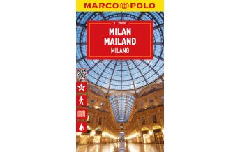 City Maps MARCO POLO Cityplan Mailand 1:12.000 Mairs Geographischer Verlag Kurt Mair GmbH. & Co.