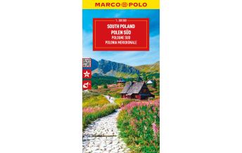 Straßenkarten MARCO POLO Reisekarte Polen Süd 1:300.000 Mairs Geographischer Verlag Kurt Mair GmbH. & Co.