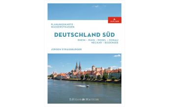 Inland Navigation Planungskarte Wasserstraßen Deutschland Süd Delius Klasing Verlag GmbH