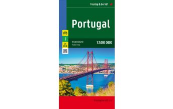 f&b Road Maps Portugal, Straßenkarte 1:500.000, freytag & berndt Freytag-Berndt und ARTARIA