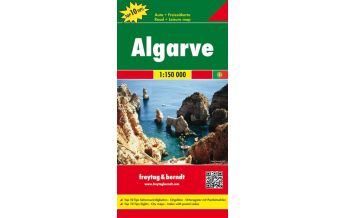 f&b Road Maps freytag & berndt Auto + Freizeitkarte Algarve 1:150.000 (Top 10 Tips) Freytag-Berndt und ARTARIA