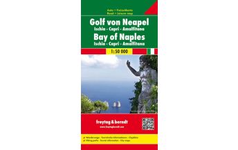 f&b Road Maps freytag & berndt Auto + Freizeitkarte Golf von Neapel - Ischia - Capri - Amalfitana 1:50.000 Freytag-Berndt und ARTARIA