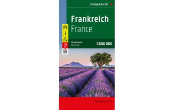 f&b Straßenkarten freytag & berndt Autokarte Frankreich 1:800.000 Freytag-Berndt und ARTARIA