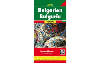 f&b Road Maps freytag & berndt Auto + Freizeitkarte, Bulgarien 1:400.000 Freytag-Berndt und ARTARIA