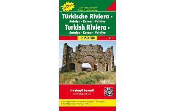 f&b Straßenkarten f&b Autokarte Türkische Riviera - Antalya - Kemer - Fethiye 1:150.00 Top 10 Tips Freytag-Berndt und ARTARIA
