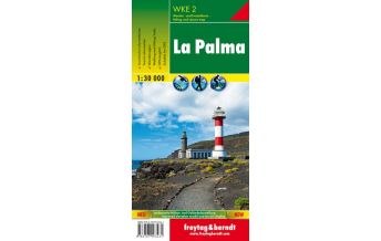 f&b Hiking Maps La Palma, Wanderkarte 1:30.000 Freytag-Berndt und ARTARIA