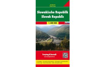 f&b Road Maps Slowakische Republik, Autokarte 1:400.000 Freytag-Berndt und ARTARIA