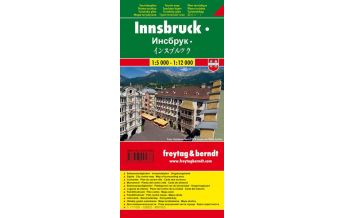 f&b City Maps Innsbruck, Stadtplan 1:5.000 Freytag-Berndt und ARTARIA