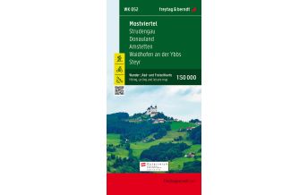 f&b Wanderkarten WK 052 Mostviertel - Strudengau - Donauland - Amstetten - Waidhofen a.d. Ybbs - Steyr, Wanderkarte 1:50.000 Freytag-Berndt und ARTARIA