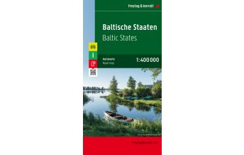 f&b Road Maps f&b Autokarte Baltische Staaten 1:400.000 Freytag-Berndt und ARTARIA