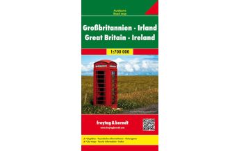 f&b Straßenkarten freytag & berndt Auto + Freizeitkarte Großbritannien - Irland 1:700.000 Freytag-Berndt und ARTARIA