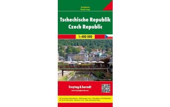 f&b Road Maps Tschechische Republik, Autokarte 1:400.000 Freytag-Berndt und ARTARIA