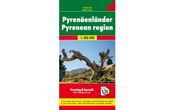 f&b Road Maps freytag & berndt Auto + Freizeitkarte Pyrenäenländer 1:400.000 Freytag-Berndt und ARTARIA
