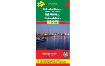 f&b Straßenkarten f&b Autokarte Türkische Riviera - Antalya - Side - Alanya 1:150.000 Top 10 Tips Freytag-Berndt und ARTARIA