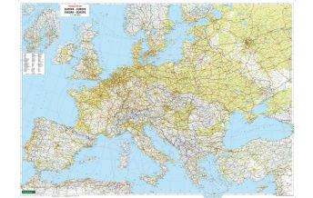 f&b Straßenkarten Wandkarte-Magnetmarkiertafel: Europa physisch, 1:3,5 Mill. Freytag-Berndt und Artaria