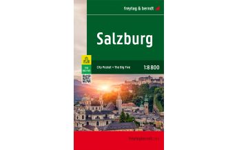 f&b City Maps Salzburg, City Pocket + The Big Five Freytag-Berndt und ARTARIA