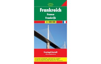 f&b Straßenkarten Frankreich, Autokarte 1:1.000.000, freytag & berndt Freytag-Berndt und ARTARIA