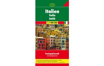 f&b Road Maps freytag & berndt Auto + Freizeitkarte Italien 1:1 Mio. Freytag-Berndt und ARTARIA