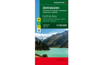 f&b Road Maps f&b Autokarte Zentralasien 1:1,5 Mio Freytag-Berndt und ARTARIA
