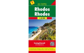 f&b Road Maps freytag & berndt Auto + Freizeitkarte Griechenland, Rhodos 1:50.000 Freytag-Berndt und ARTARIA