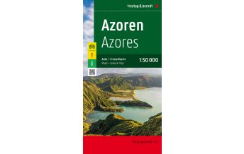 f&b Road Maps Azoren, Auto- und Freizeitkarte 1:50.000, freytag & berndt Freytag-Berndt und ARTARIA