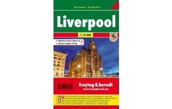 f&b Stadtpläne Liverpool, City Pocket + The Big Five Freytag-Berndt und ARTARIA