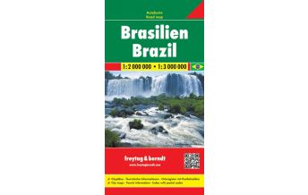 f&b Road Maps f&b Autokarte Brasilien 1:2 Mio. - 1:3 Mio. Freytag-Berndt und ARTARIA
